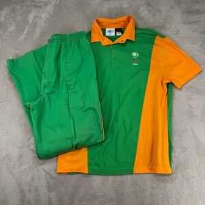 VTG 80s Levis 1984 Olympic Games LA Official Staff Uniform Set Mens XL Green